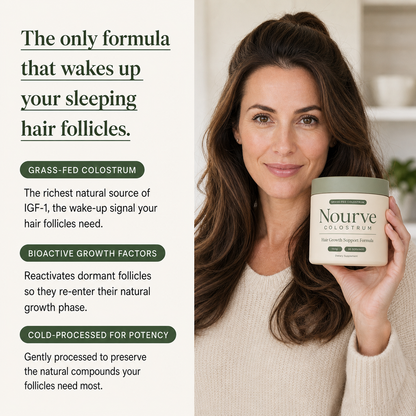 Nourve Colostrum — Hair Growth Support