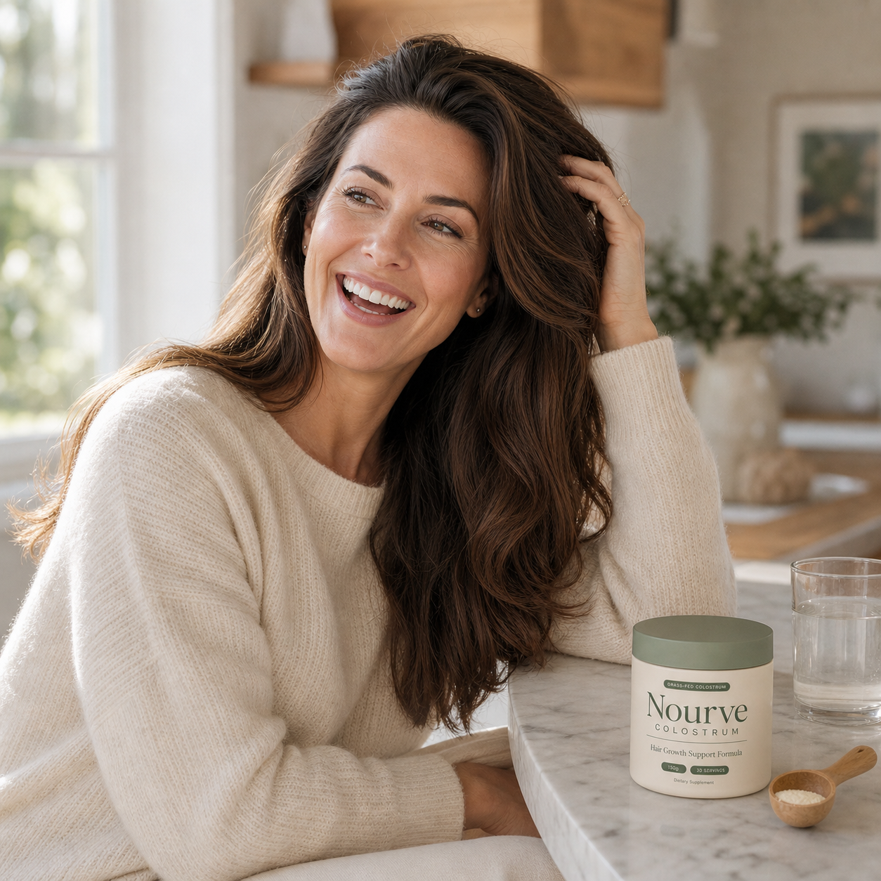 Nourve Colostrum — Hair Growth Support